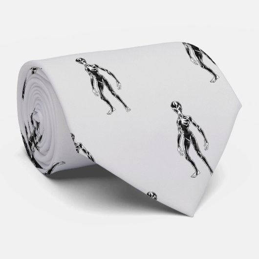 UFO Alien Thunder_Cove Stropdas (Opgerold)