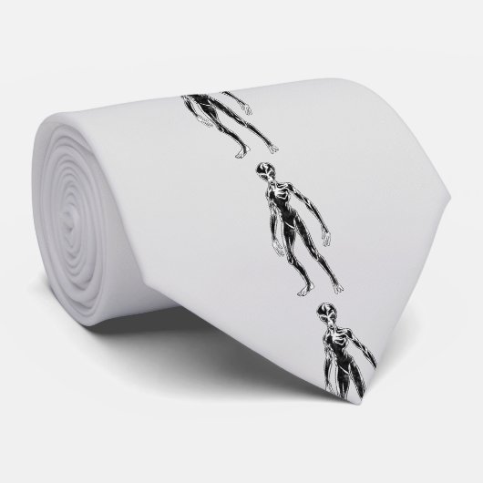 UFO Alien Thunder_Cove Stropdas (Opgerold)