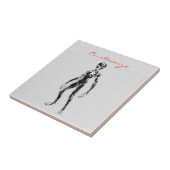 UFO Alien Thunder_Cove Tegeltje (Zijkant)