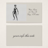 UFO Alien Thunder_Cove Visitekaartje (Voorkant /achterkant)