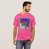 UFO and Bottleflies are moving between dimensions T-shirt (Voorkant volledig)
