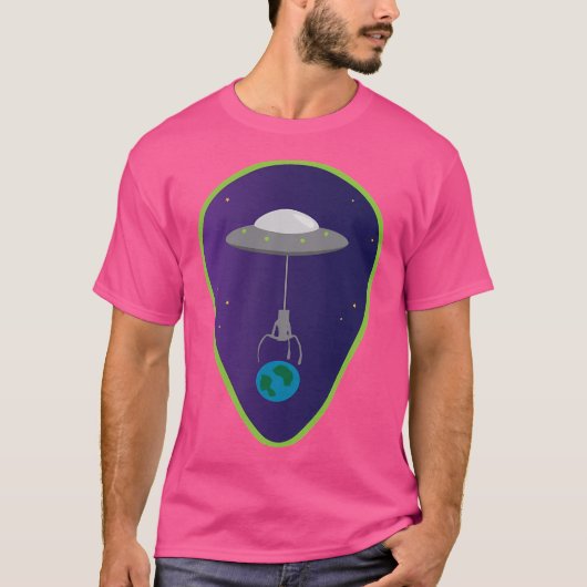 Ufo-arcade T-shirt (Voorkant)
