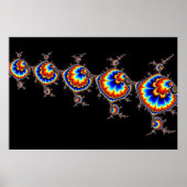 Ufo Attack - Fractal Art Poster (Voorkant)