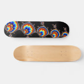 Ufo Attack - Fractal Art Skateboard (Horizontaal)