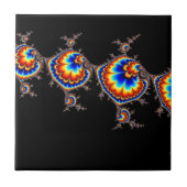 Ufo Attack - Fractal Art Tegeltje (Voorkant)