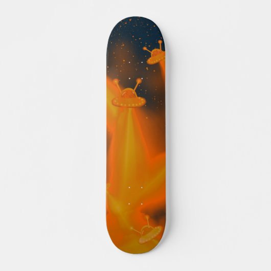 UFO Attack Jupiter Skateboard (Voorkant)
