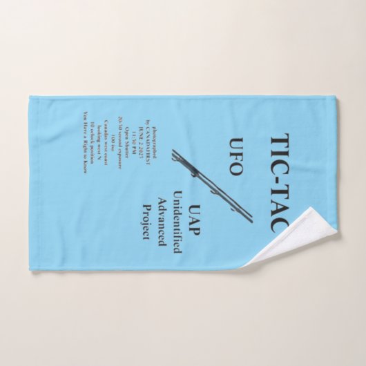 UFO BAD HANDDOEK (Handdoek)