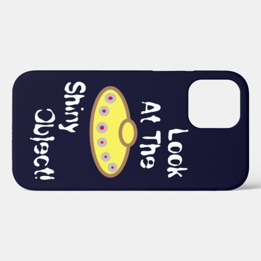 UFO "bekijk het Kleine Voorwerp" Case-Mate iPhone Case (Achterkant (horizontaal))