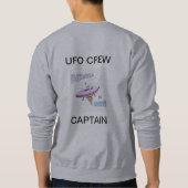UFO BEMANNING CAPITEIN Sweatshirt (Achterkant)