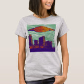 UFO-bezoekers T-Shirt (Voorkant)