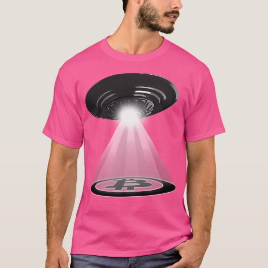 Ufo Bitcoin T-shirt (Voorkant)