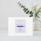 UFO-blauwdruk Briefkaart (Staand voorkant)