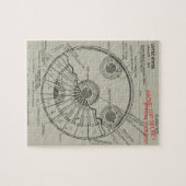 UFO-blauwdruk Legpuzzel (Horizontaal)