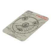 UFO-blauwdruk Magneet (Linkerzijde)