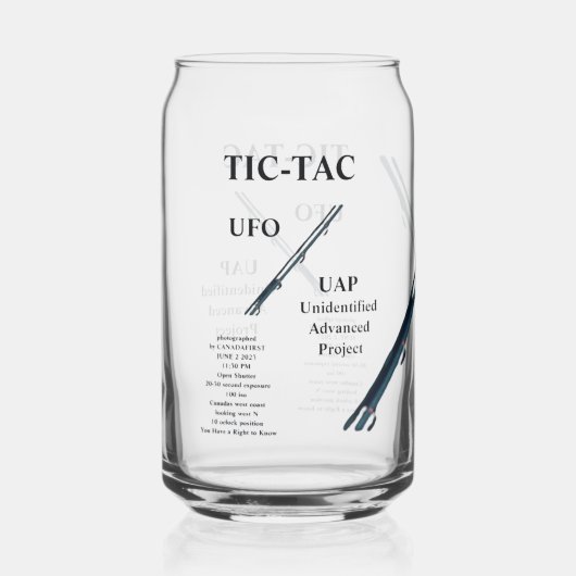 UFO BLIKVORM GLAS (Voorkant)