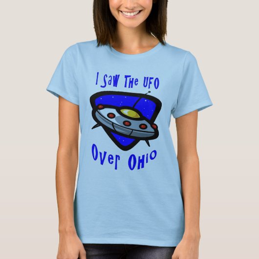 UFO boven Ohio T-shirt (Voorkant)