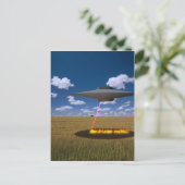 UFO BRIEFKAART (Staand voorkant)