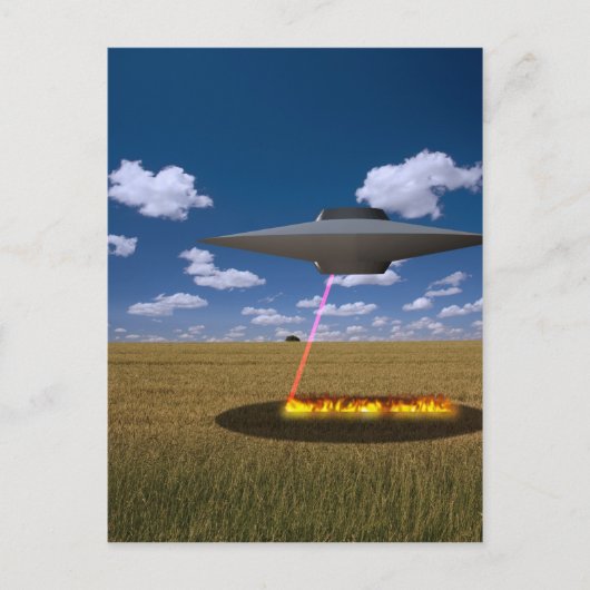 UFO BRIEFKAART (Voorkant)