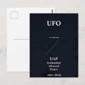 UFO BRIEFKAART (Voorkant / Achterkant)