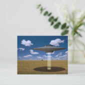 UFO BRIEFKAART (Staand voorkant)