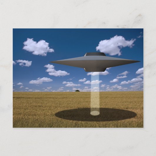 UFO BRIEFKAART (Voorkant)