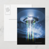 UFO BRIEFKAART (Voorkant / Achterkant)