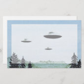 UFO BRIEFPAPIER (Voorkant / Achterkant)