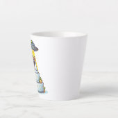 UFO bruiloft Latte Mok (Voorkant)