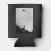 UFO Buitenaards Buitenaards Ruimteschip Top Secret Blikjeskoeler (Voorkant)