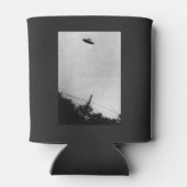 UFO Buitenaards Buitenaards Ruimteschip Top Secret Blikjeskoeler (Achterkant)