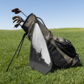 UFO Buitenaards Buitenaards Ruimteschip Top Secret Golfhanddoek (Groen)