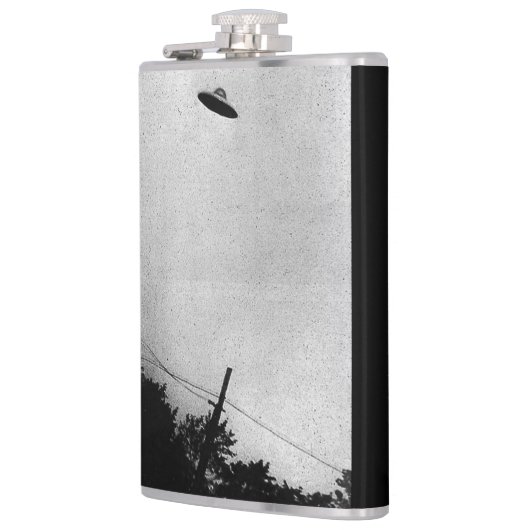 UFO Buitenaards Buitenaards Ruimteschip Top Secret Heupfles (Links)