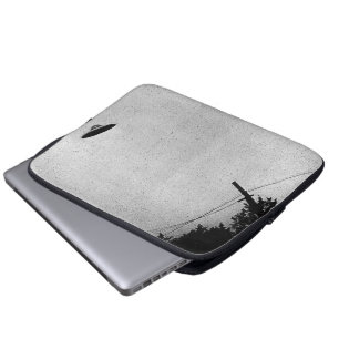 UFO Buitenaards Buitenaards Ruimteschip Top Secret Laptop Sleeve