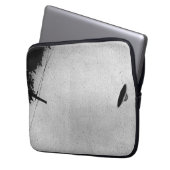 UFO Buitenaards Buitenaards Ruimteschip Top Secret Laptop Sleeve (Voorkant Links)