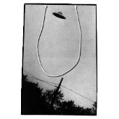 UFO Buitenaards Buitenaards Ruimteschip Top Secret Medium Cadeauzakje (Achterkant)