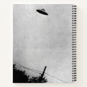 UFO Buitenaards Buitenaards Ruimteschip Top Secret Notitieboek (Achterkant)