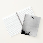 UFO Buitenaards Buitenaards Ruimteschip Top Secret Notitieboek (Binnen)