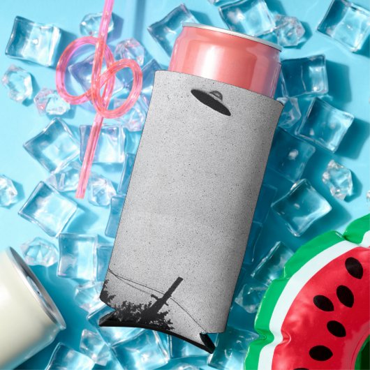 UFO Buitenaards Buitenaards Ruimteschip Top Secret Seltzer Blikjeskoeler (Insitu Zomer)