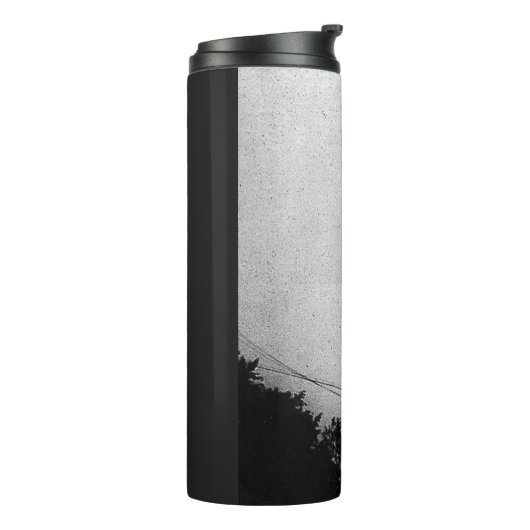 UFO Buitenaards Buitenaards Ruimteschip Top Secret Thermosbeker (Gedraaid links)