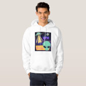 ufo, buitenaards geloof hoodie (Voorkant volledig)