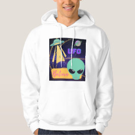 ufo, buitenaards geloof hoodie