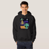 ufo, buitenaards geloof hoodie (Voorkant volledig)