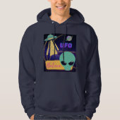 ufo, buitenaards geloof hoodie (Voorkant)