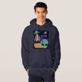ufo, buitenaards geloof hoodie (Voorkant volledig)