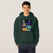 ufo, buitenaards geloof hoodie (Voorkant volledig)