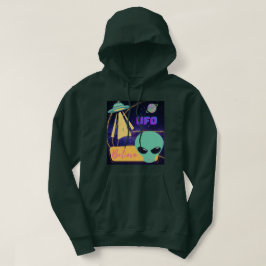 ufo, buitenaards geloof hoodie