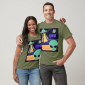 ufo, buitenaards geloof t-shirt (Unisex)