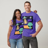 ufo, buitenaards geloof t-shirt (Unisex)