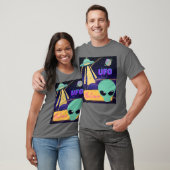 ufo, buitenaards geloof t-shirt (Unisex)