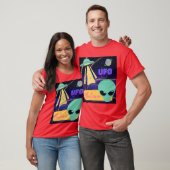 ufo, buitenaards geloof t-shirt (Unisex)
